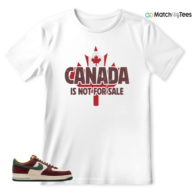 NIKE AIR FORCE 1 COCONUT MILK DARK TEAM RED SNEAKER Matching Tees t-shirt