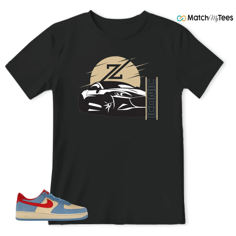 NIKE AIR FORCE 1 LOW '07 LV8 DORAEMON SNEAKER Matching Tees t-shirt
