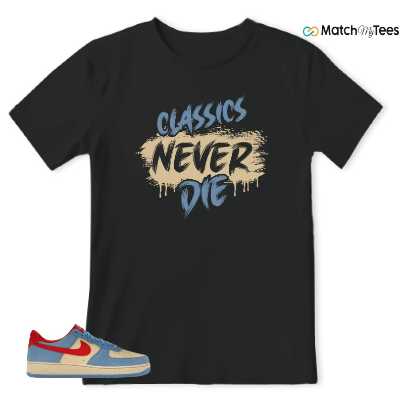 NIKE AIR FORCE 1 LOW '07 LV8 DORAEMON SNEAKER Matching Tees t-shirt