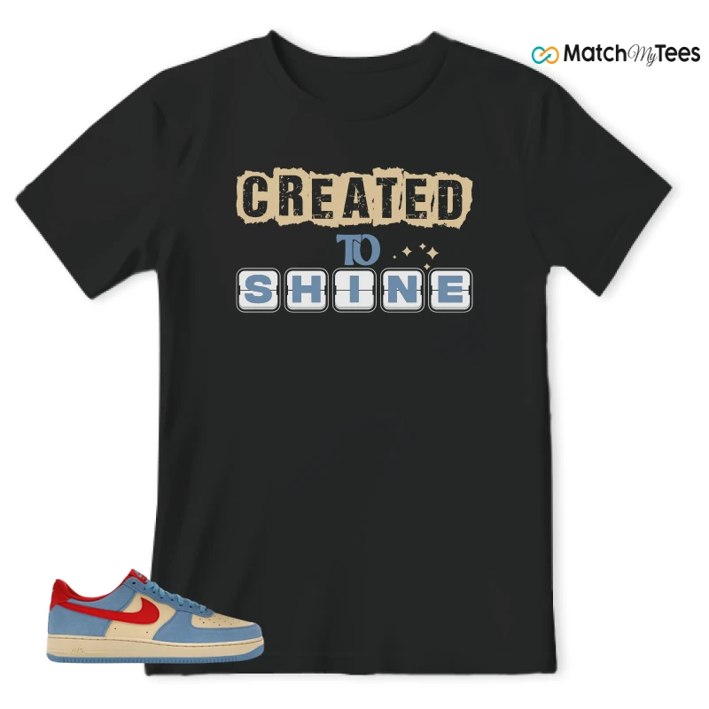 NIKE AIR FORCE 1 LOW '07 LV8 DORAEMON SNEAKER Matching Tees t-shirt