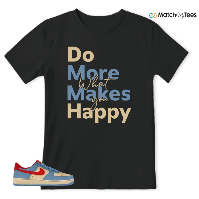 NIKE AIR FORCE 1 LOW '07 LV8 DORAEMON SNEAKER Matching Tees t-shirt