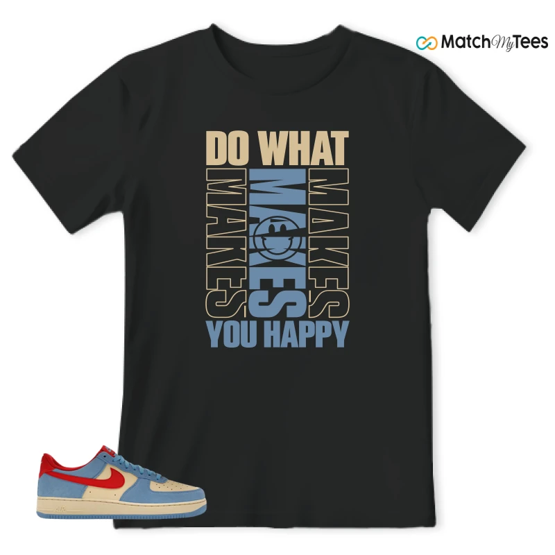 NIKE AIR FORCE 1 LOW '07 LV8 DORAEMON SNEAKER Matching Tees t-shirt