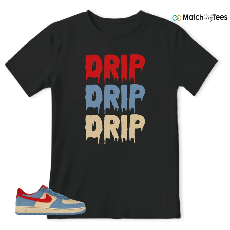 NIKE AIR FORCE 1 LOW '07 LV8 DORAEMON SNEAKER Matching Tees t-shirt