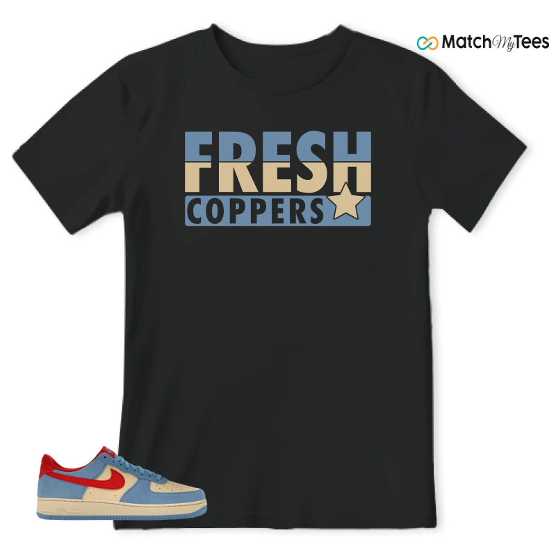 NIKE AIR FORCE 1 LOW '07 LV8 DORAEMON SNEAKER Matching Tees t-shirt