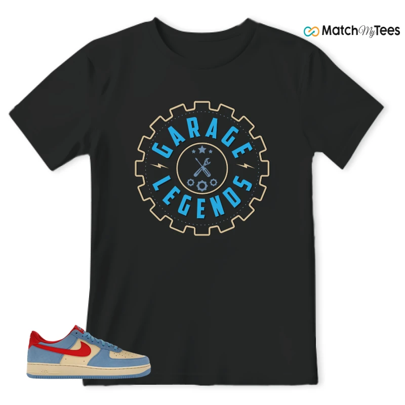 NIKE AIR FORCE 1 LOW '07 LV8 DORAEMON SNEAKER Matching Tees t-shirt