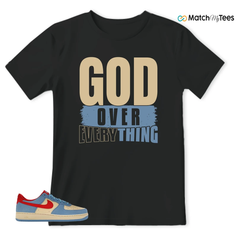 NIKE AIR FORCE 1 LOW '07 LV8 DORAEMON SNEAKER Matching Tees t-shirt