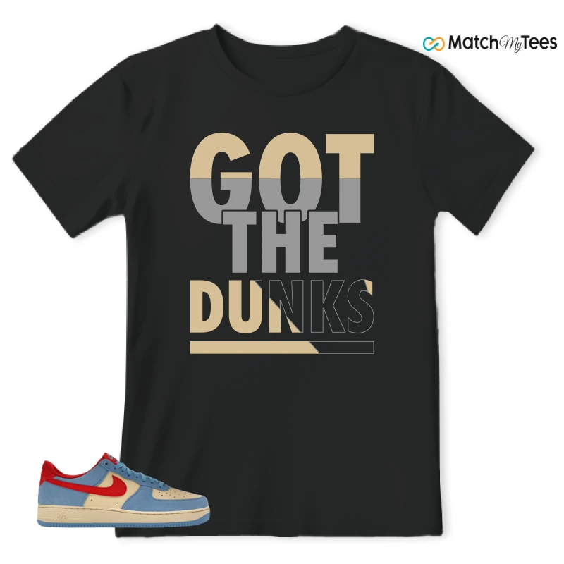 NIKE AIR FORCE 1 LOW '07 LV8 DORAEMON SNEAKER Matching Tees t-shirt