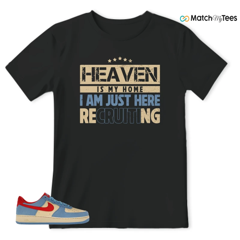 NIKE AIR FORCE 1 LOW '07 LV8 DORAEMON SNEAKER Matching Tees t-shirt
