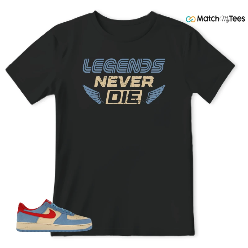 NIKE AIR FORCE 1 LOW '07 LV8 DORAEMON SNEAKER Matching Tees t-shirt
