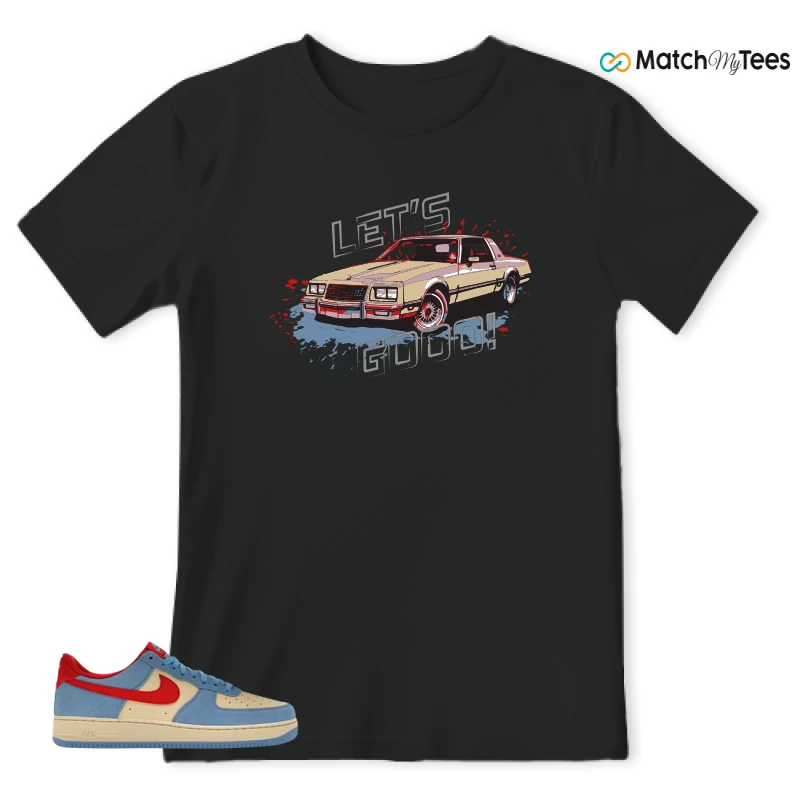 NIKE AIR FORCE 1 LOW '07 LV8 DORAEMON SNEAKER Matching Tees t-shirt