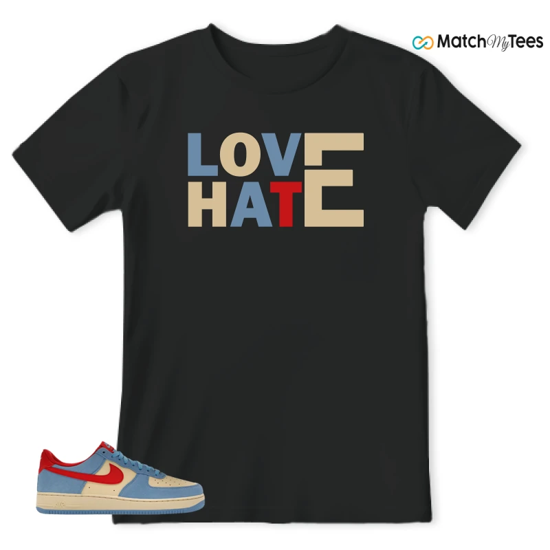 NIKE AIR FORCE 1 LOW '07 LV8 DORAEMON SNEAKER Matching Tees t-shirt