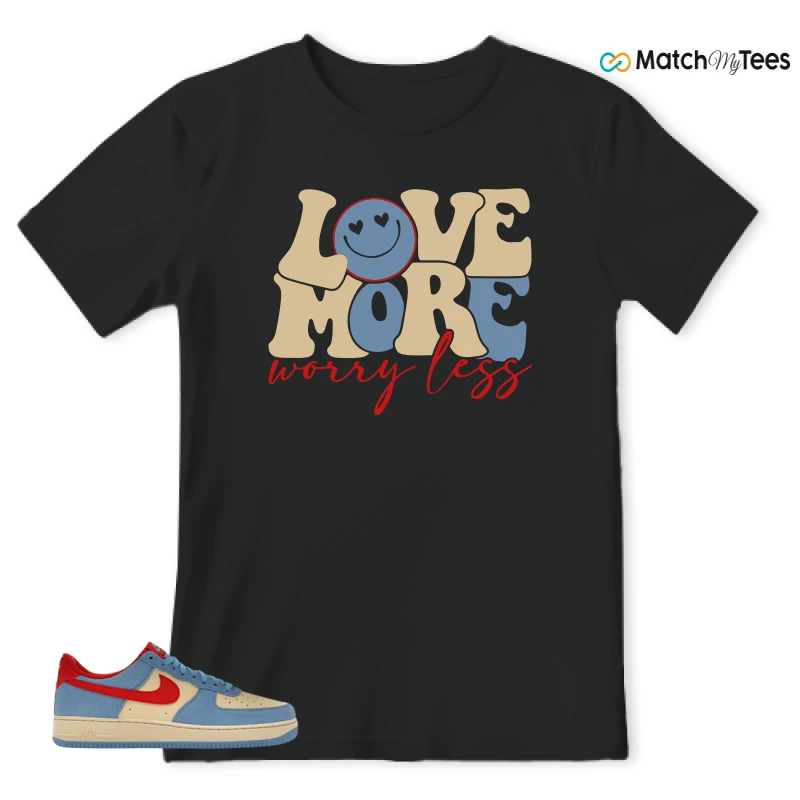 NIKE AIR FORCE 1 LOW '07 LV8 DORAEMON SNEAKER Matching Tees t-shirt