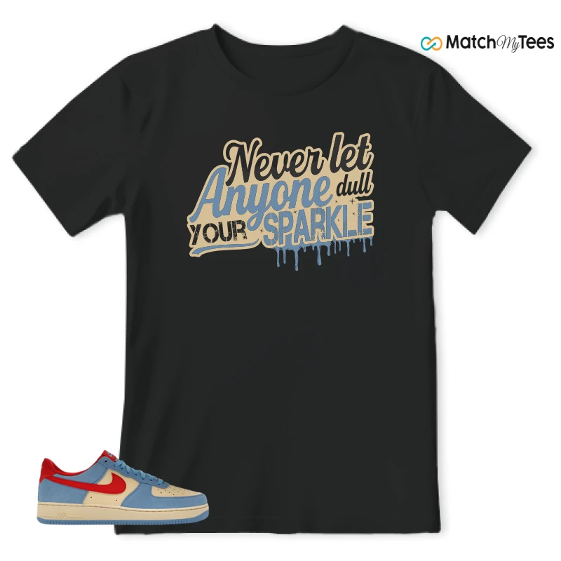NIKE AIR FORCE 1 LOW '07 LV8 DORAEMON SNEAKER Matching Tees t-shirt