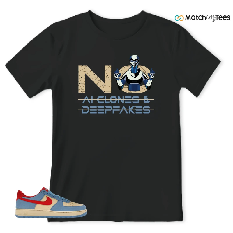 NIKE AIR FORCE 1 LOW '07 LV8 DORAEMON SNEAKER Matching Tees t-shirt