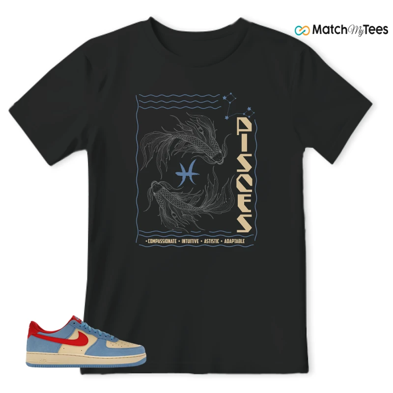 NIKE AIR FORCE 1 LOW '07 LV8 DORAEMON SNEAKER Matching Tees t-shirt