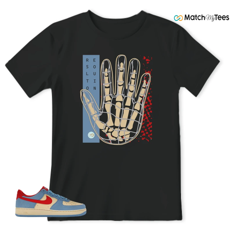 NIKE AIR FORCE 1 LOW '07 LV8 DORAEMON SNEAKER Matching Tees t-shirt
