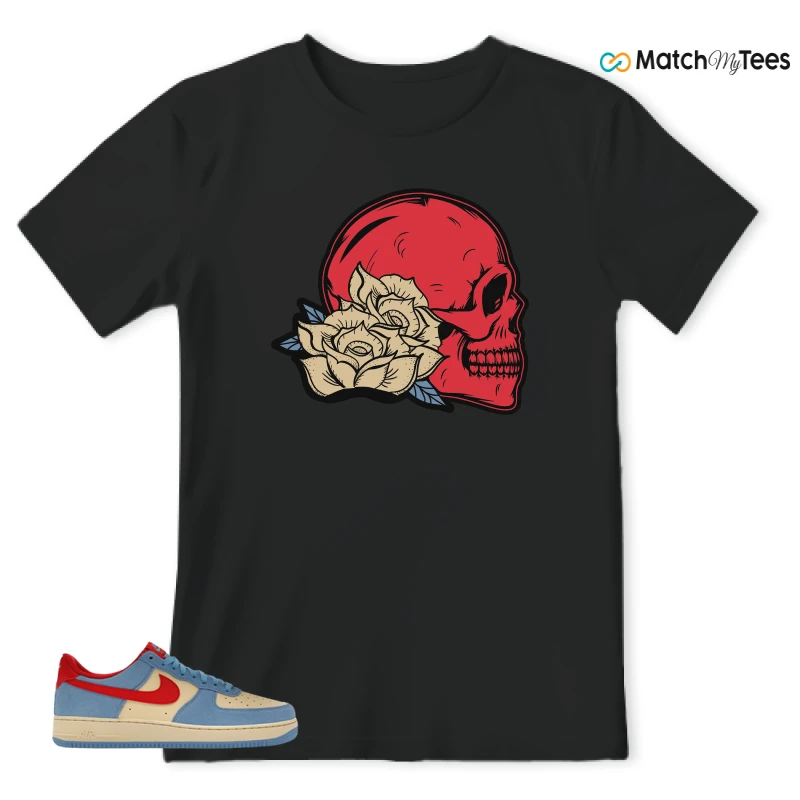 NIKE AIR FORCE 1 LOW '07 LV8 DORAEMON SNEAKER Matching Tees t-shirt