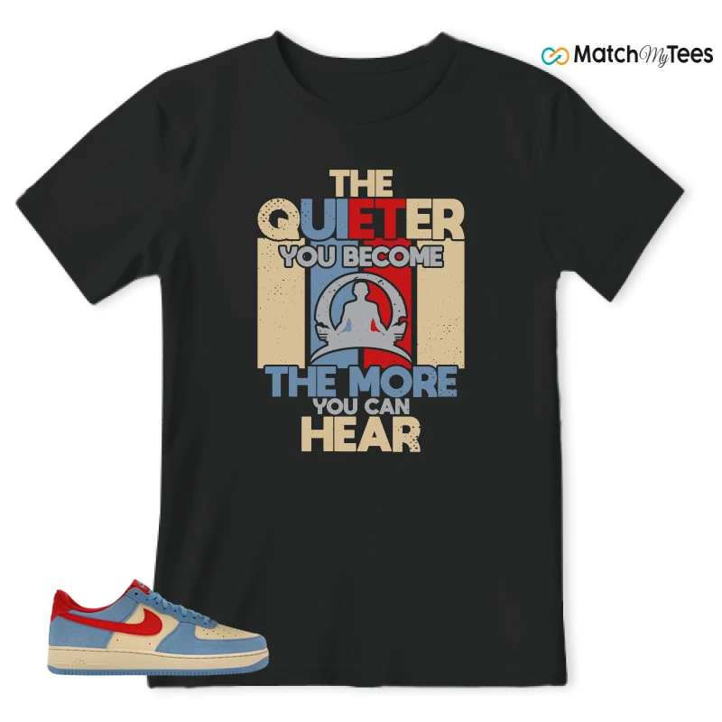 NIKE AIR FORCE 1 LOW '07 LV8 DORAEMON SNEAKER Matching Tees t-shirt