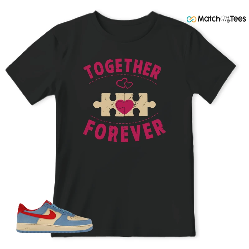 NIKE AIR FORCE 1 LOW '07 LV8 DORAEMON SNEAKER Matching Tees t-shirt