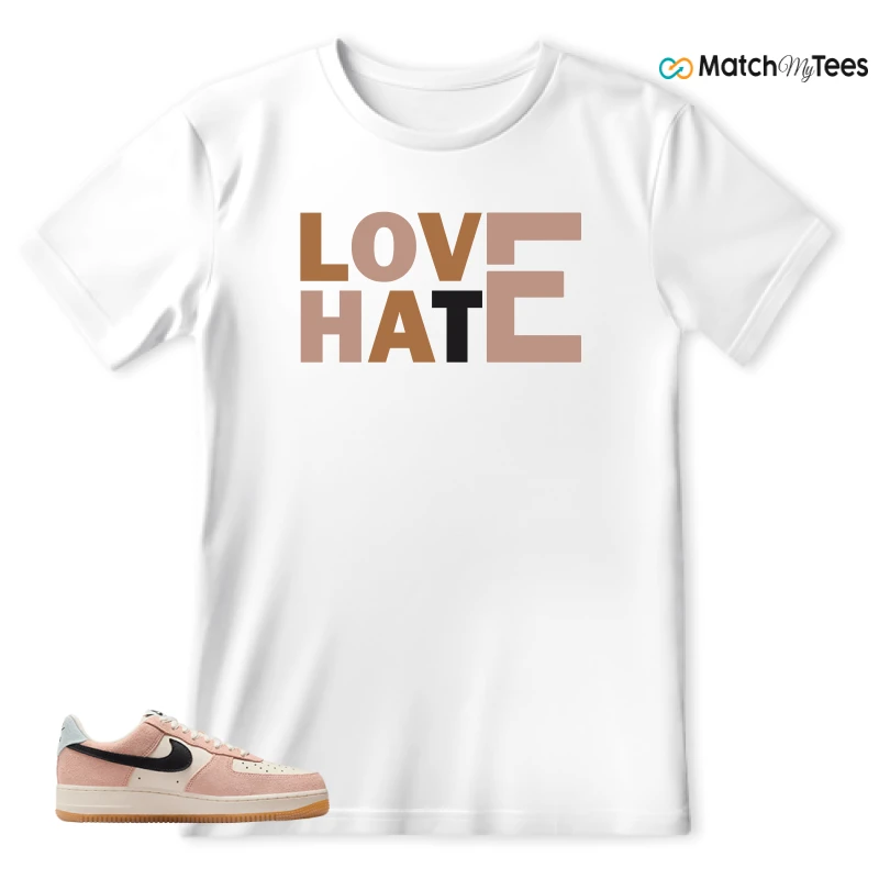 NIKE AIR FORCE 1 LOW ARCTIC ORANGE WMNS SNEAKER Matching Tees t-shirt
