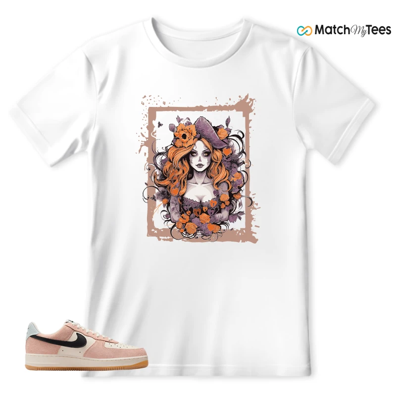NIKE AIR FORCE 1 LOW ARCTIC ORANGE WMNS SNEAKER Matching Tees t-shirt