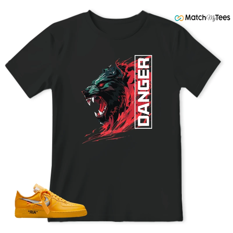 NIKE AIR FORCE 1 LOW CANARY YELLOW SNEAKER Matching Tees t-shirt
