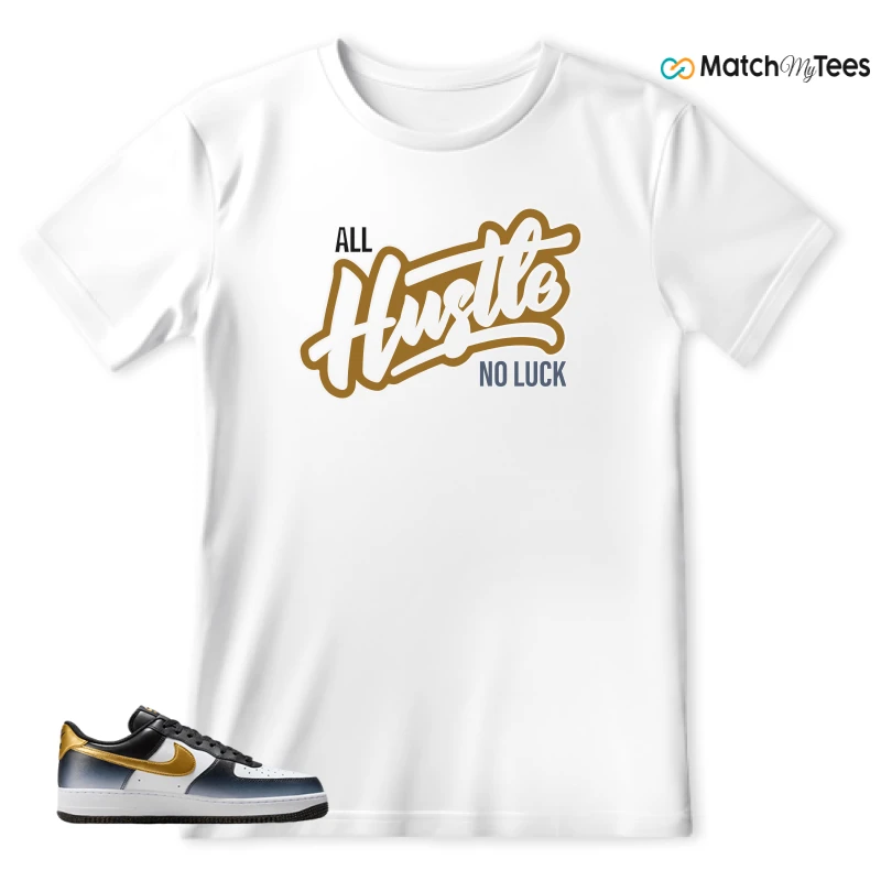 NIKE AIR FORCE 1 LOW FINE GOLD SNEAKER Matching Tees t-shirt