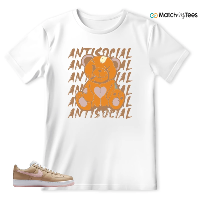 NIKE AIR FORCE 1 LOW LINEN SNEAKER Matching Tees t-shirt