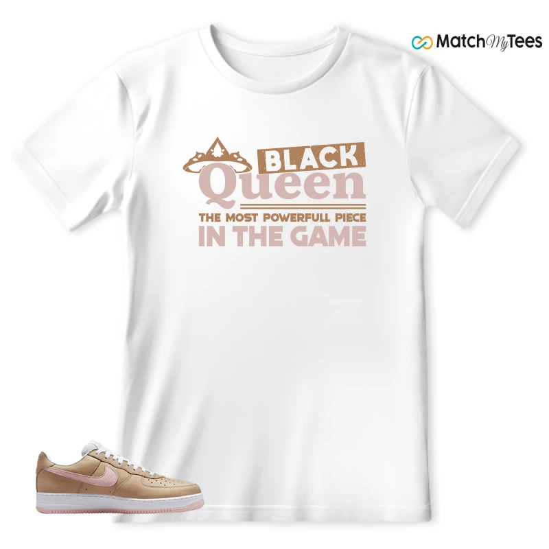 NIKE AIR FORCE 1 LOW LINEN SNEAKER Matching Tees t-shirt
