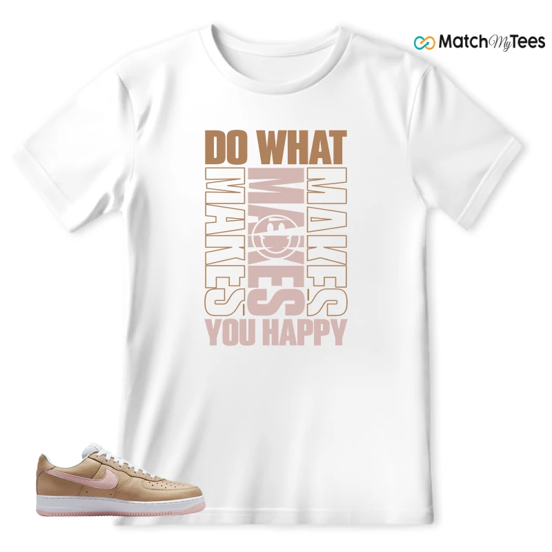 NIKE AIR FORCE 1 LOW LINEN SNEAKER Matching Tees t-shirt