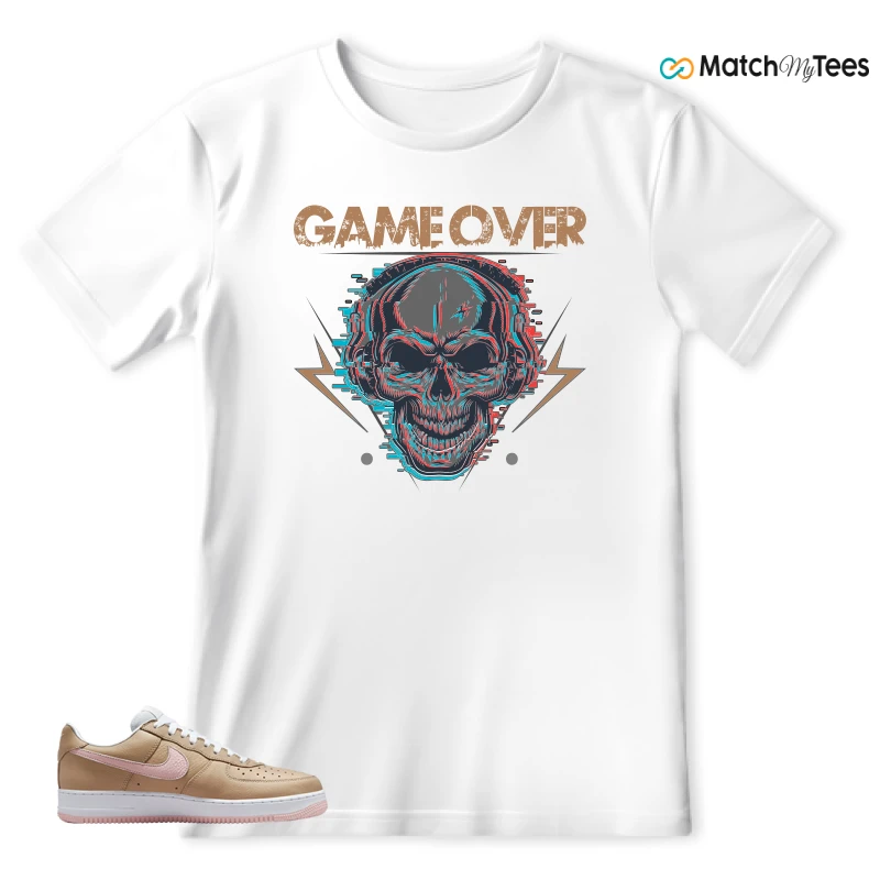 NIKE AIR FORCE 1 LOW LINEN SNEAKER Matching Tees t-shirt