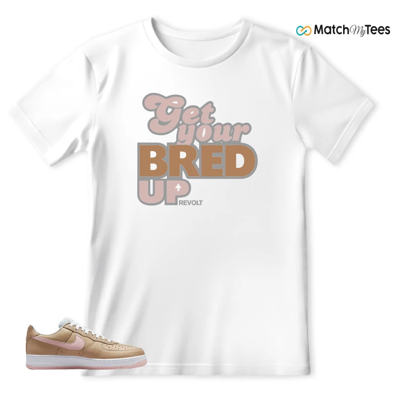 NIKE AIR FORCE 1 LOW LINEN SNEAKER Matching Tees t-shirt