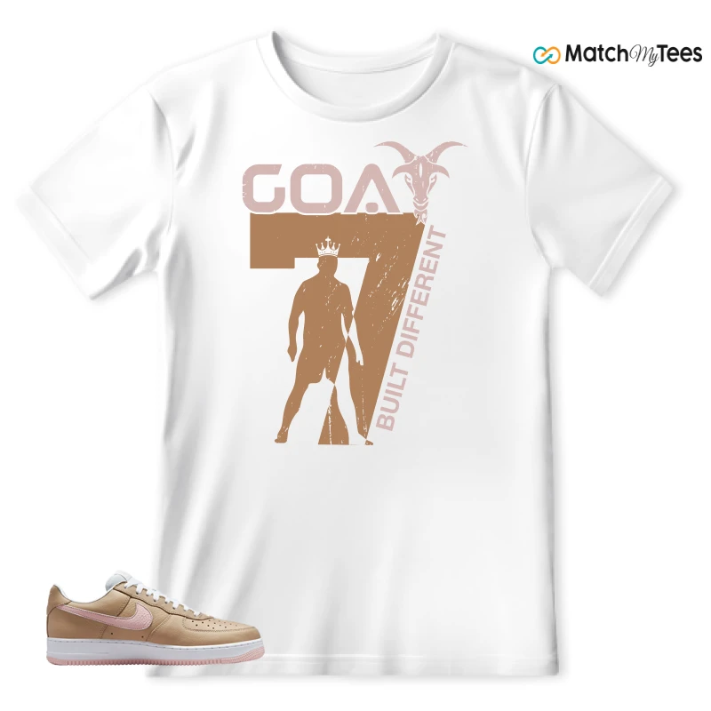 NIKE AIR FORCE 1 LOW LINEN SNEAKER Matching Tees t-shirt