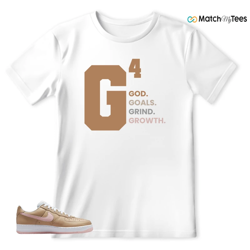 NIKE AIR FORCE 1 LOW LINEN SNEAKER Matching Tees t-shirt