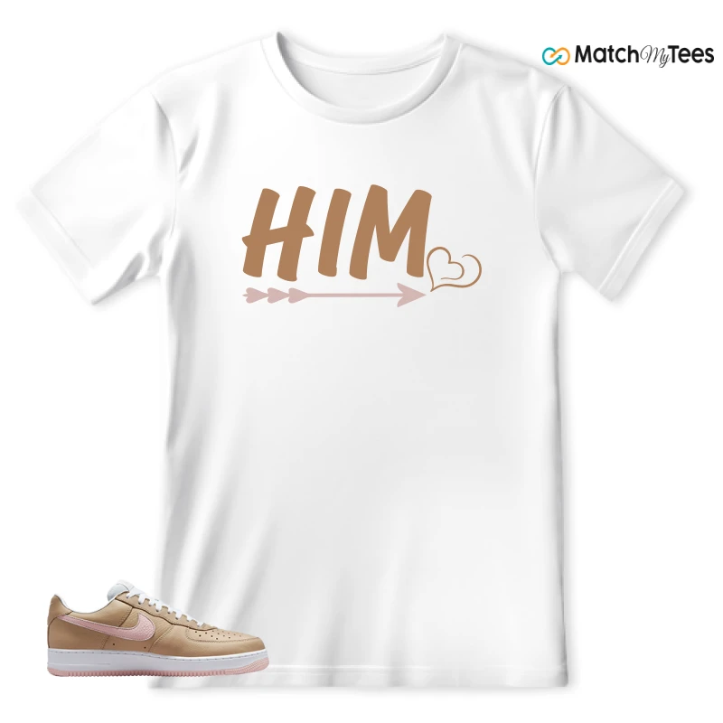 NIKE AIR FORCE 1 LOW LINEN SNEAKER Matching Tees t-shirt