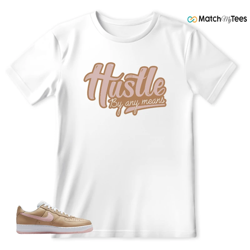NIKE AIR FORCE 1 LOW LINEN SNEAKER Matching Tees t-shirt
