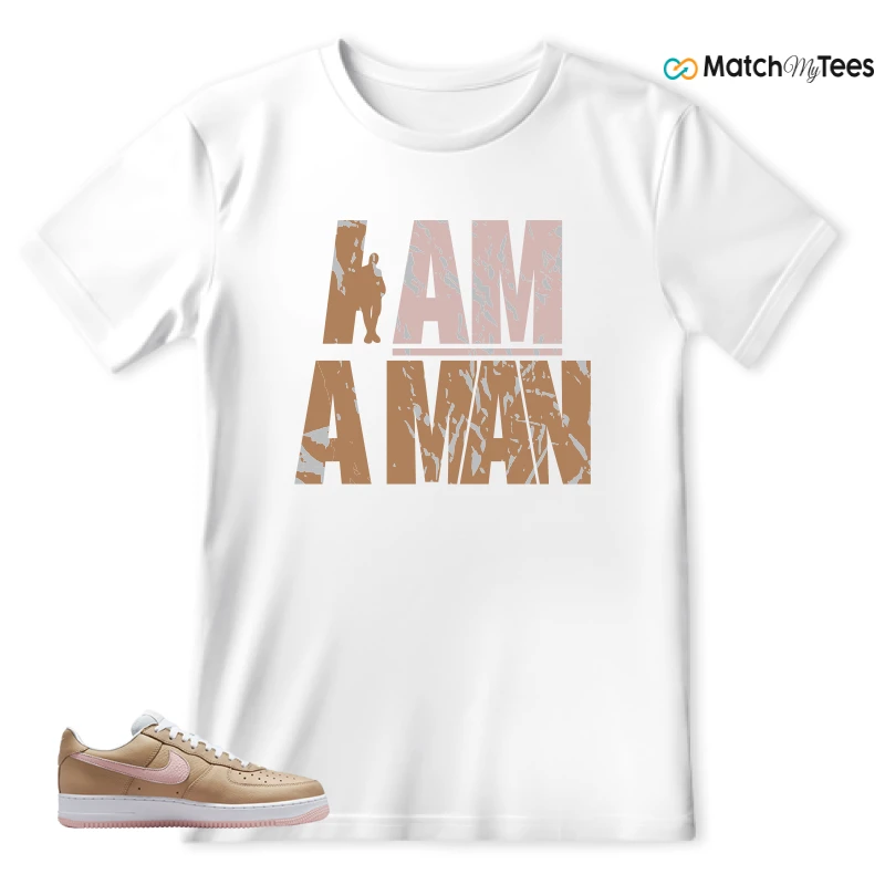 NIKE AIR FORCE 1 LOW LINEN SNEAKER Matching Tees t-shirt