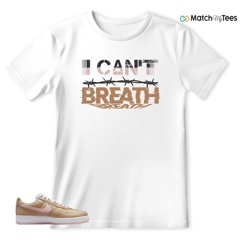 NIKE AIR FORCE 1 LOW LINEN SNEAKER Matching Tees t-shirt