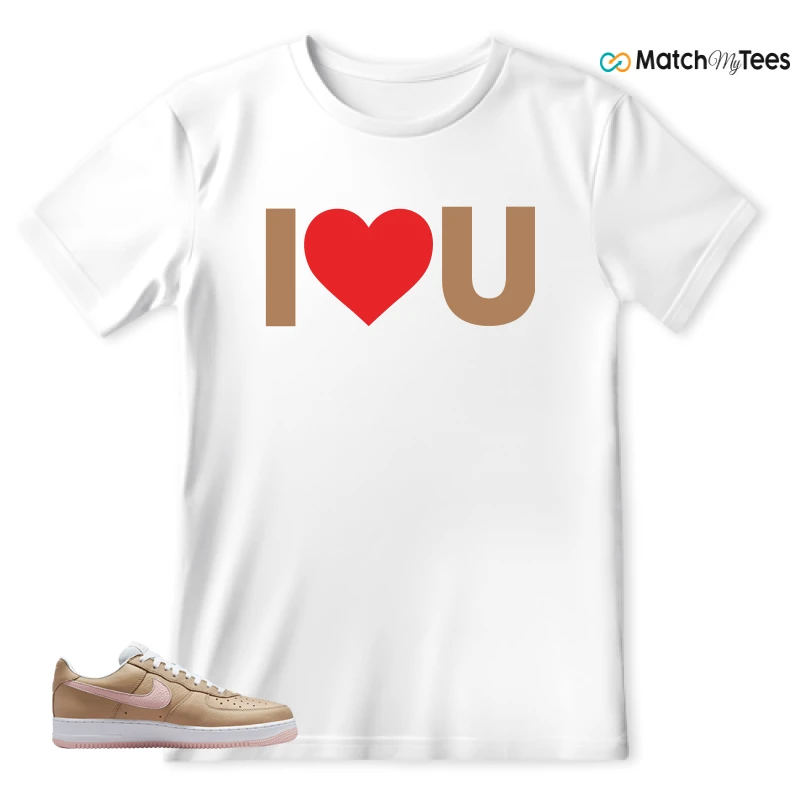 NIKE AIR FORCE 1 LOW LINEN SNEAKER Matching Tees t-shirt