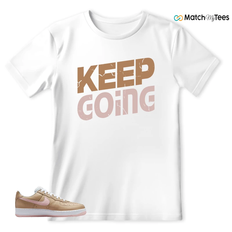 NIKE AIR FORCE 1 LOW LINEN SNEAKER Matching Tees t-shirt