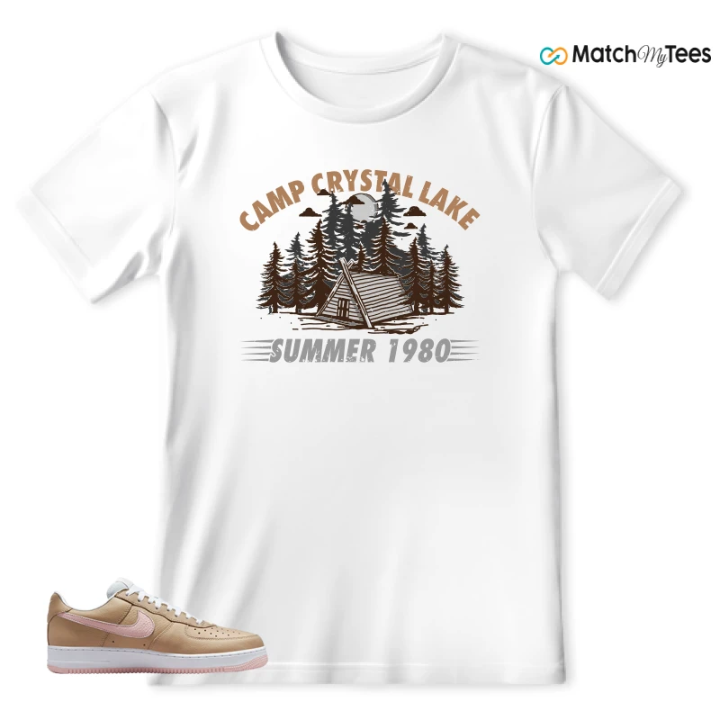 NIKE AIR FORCE 1 LOW LINEN SNEAKER Matching Tees t-shirt