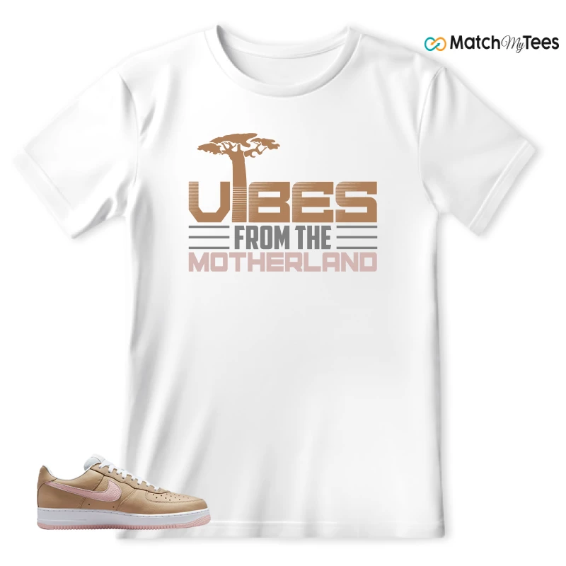 NIKE AIR FORCE 1 LOW LINEN SNEAKER Matching Tees t-shirt