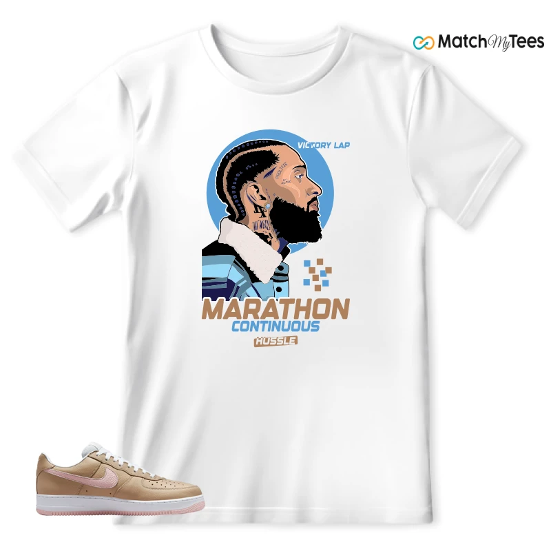 NIKE AIR FORCE 1 LOW LINEN SNEAKER Matching Tees T-shirt for Men