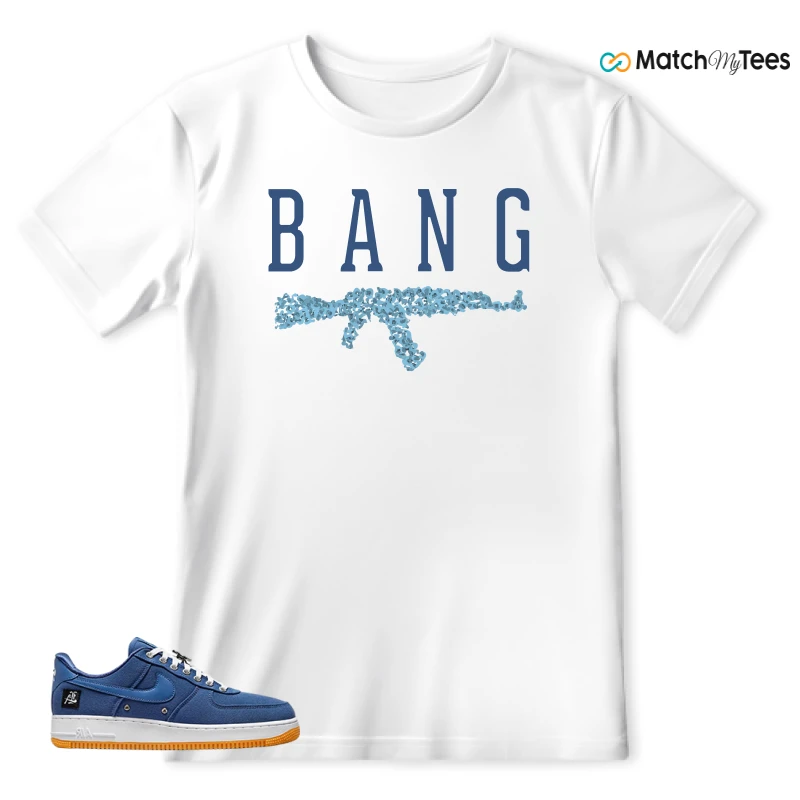 NIKE AIR FORCE 1 LOW LOS ANGELES SNEAKER Matching Tees t-shirt