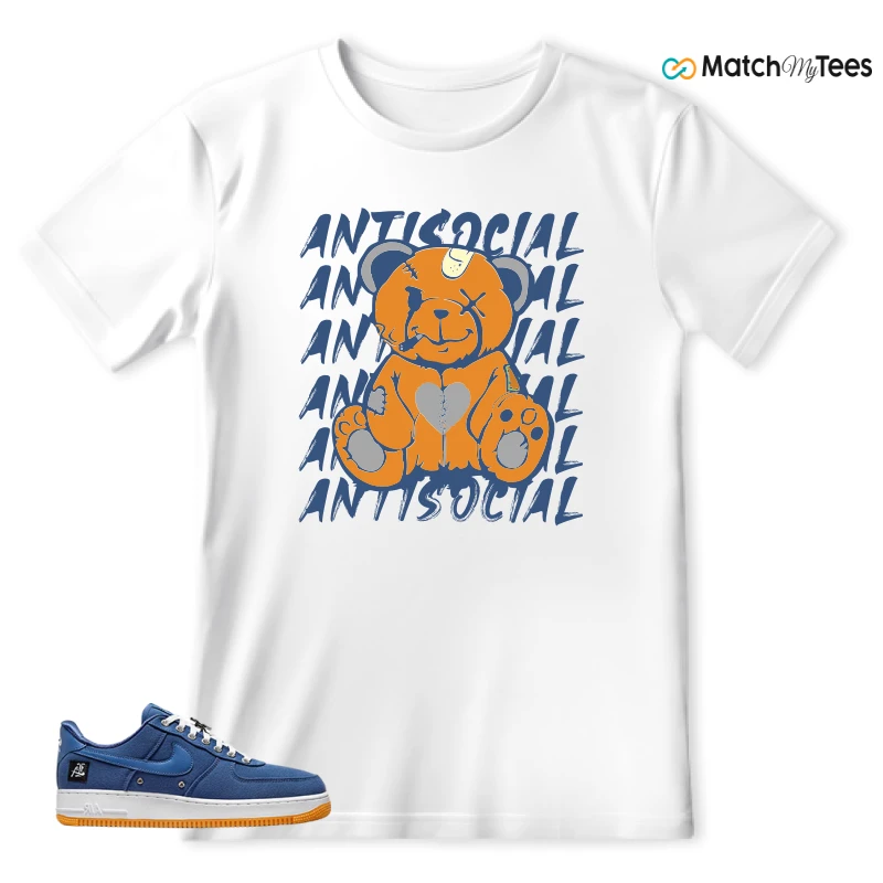 NIKE AIR FORCE 1 LOW LOS ANGELES SNEAKER Matching Tees t-shirt