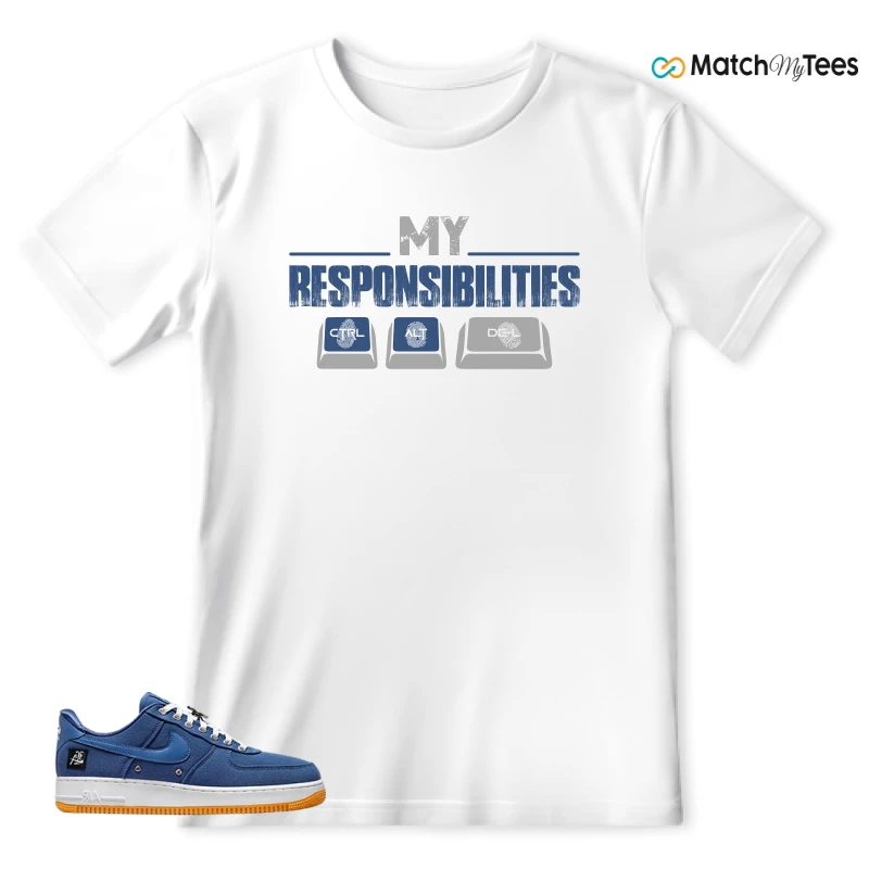 NIKE AIR FORCE 1 LOW LOS ANGELES SNEAKER Matching Tees t-shirt