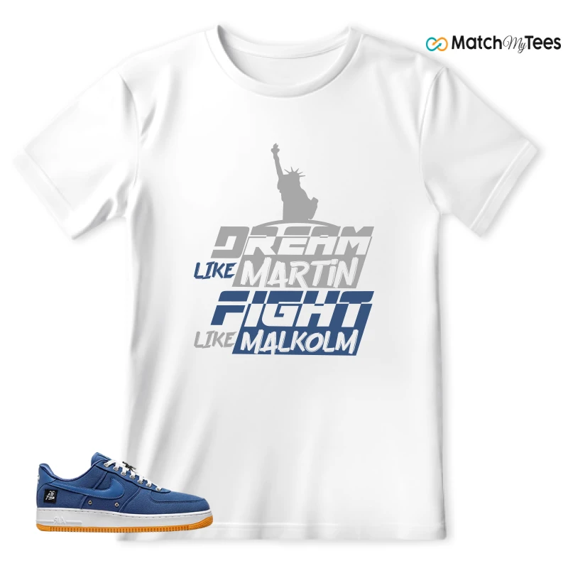 NIKE AIR FORCE 1 LOW LOS ANGELES SNEAKER Matching Tees t-shirt