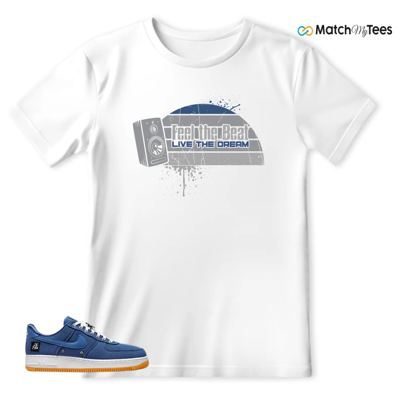 NIKE AIR FORCE 1 LOW LOS ANGELES SNEAKER Matching Tees t-shirt