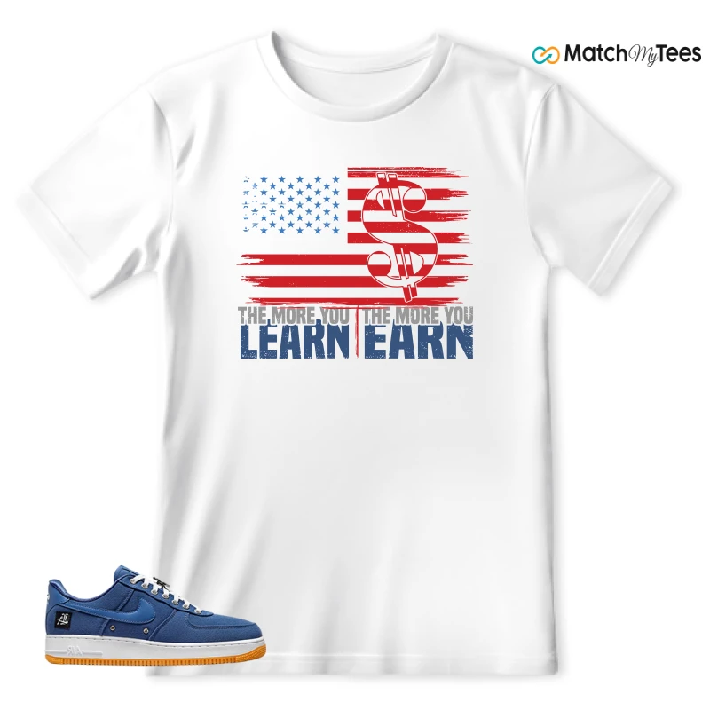 NIKE AIR FORCE 1 LOW LOS ANGELES SNEAKER Matching Tees t-shirt