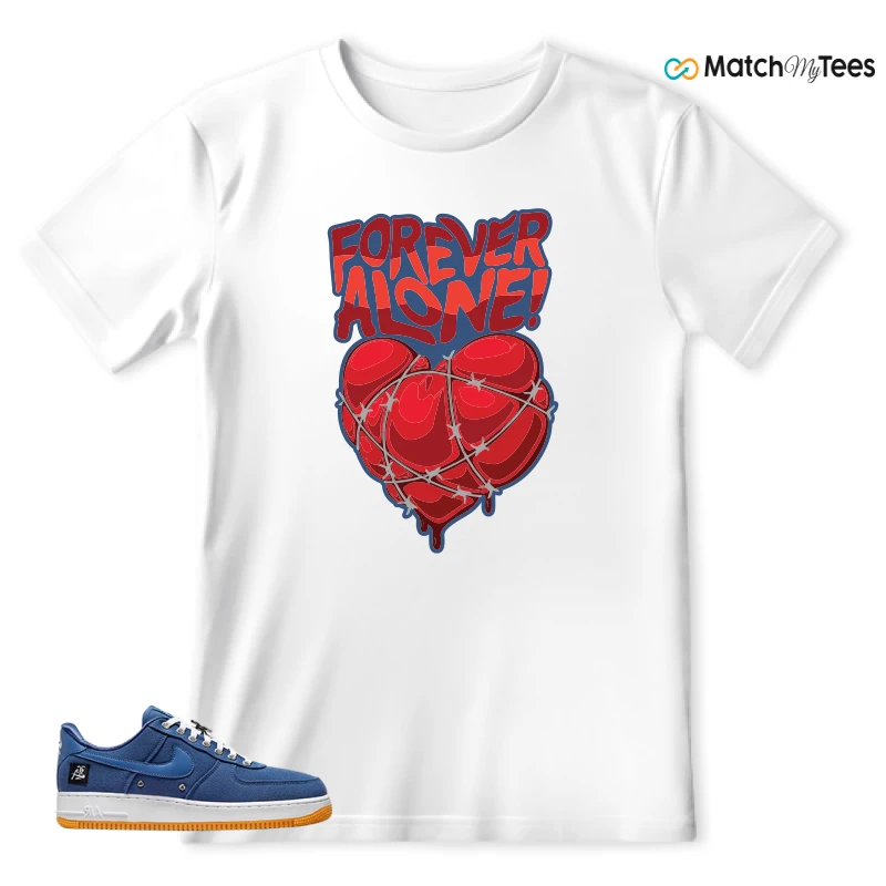 NIKE AIR FORCE 1 LOW LOS ANGELES SNEAKER Matching Tees t-shirt
